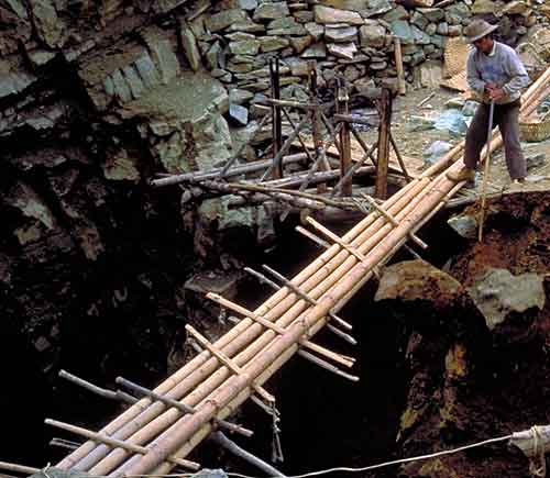 Miner in Mine photo image