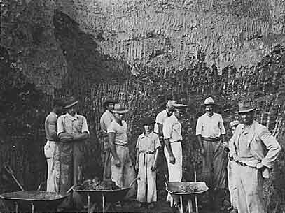 Mining Topaz Near Ouro Prêto photo image