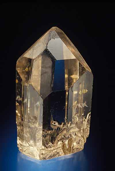 Brown Topaz Crystal from the Mogok photo image