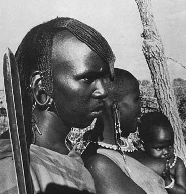 Masai Family photo image