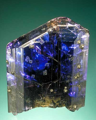 Magnificent Untreated Tanzanite Crystal photo image