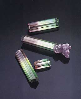 Bi-Color Tourmaline photo image