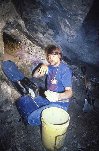 Bill Larson and John McLean in Himalaya Miine photo image