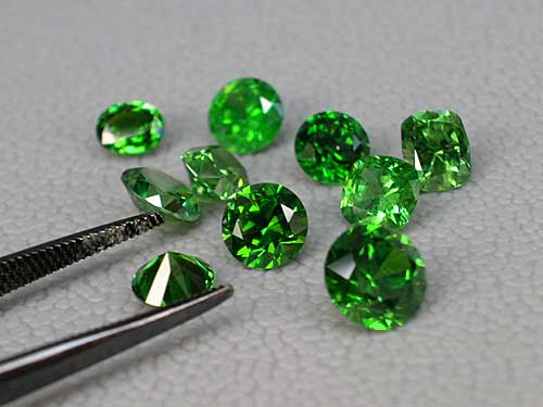 Demantoid Garnets photo image