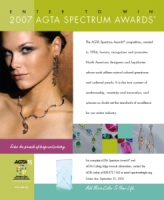 2007 AGTA Spectrum Awards Ad image