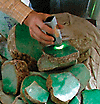 Inspection of Jade Boulder photo image