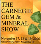 The Carnegie Gem & Mineral Show title image