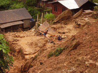Mogok Landslide photo image