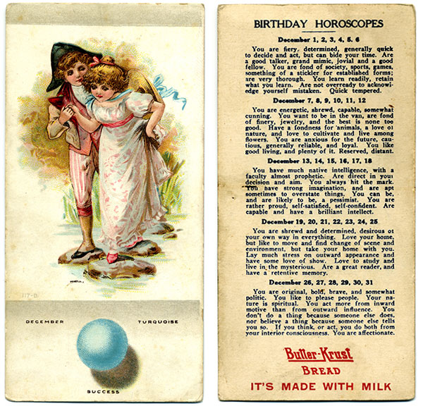 December Birthstone card image