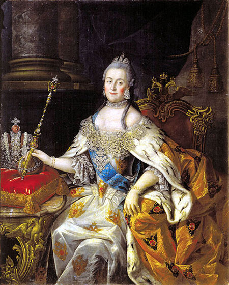 Catherine II portrait image